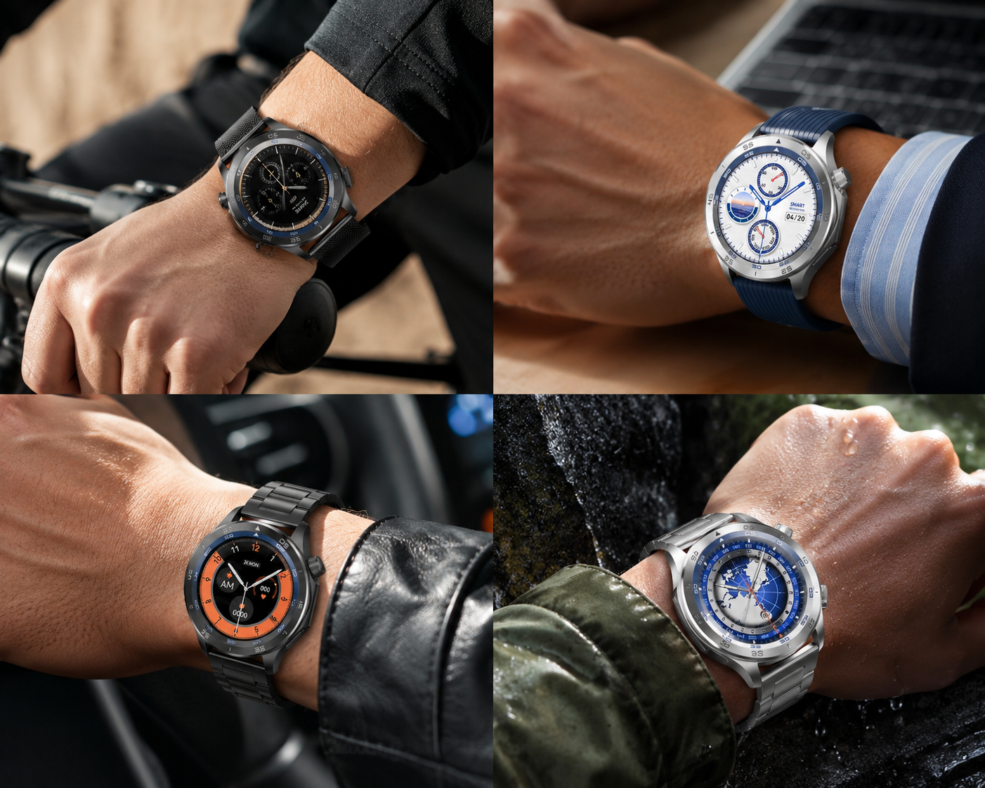 OPPO New Watch X2 Bluetooth Call Smart Watch Men GPS Sports Fitness Heart Rate AI Voice Assistant Smartwatches Android IOS