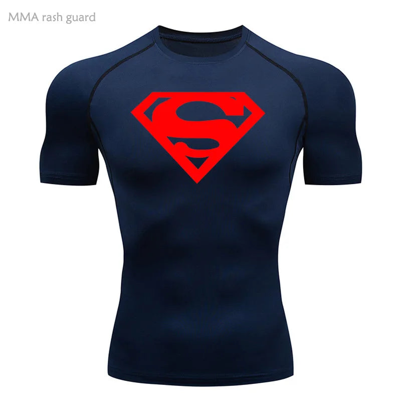 Compression Shirt Men's T-Shirt - SUPER MAN