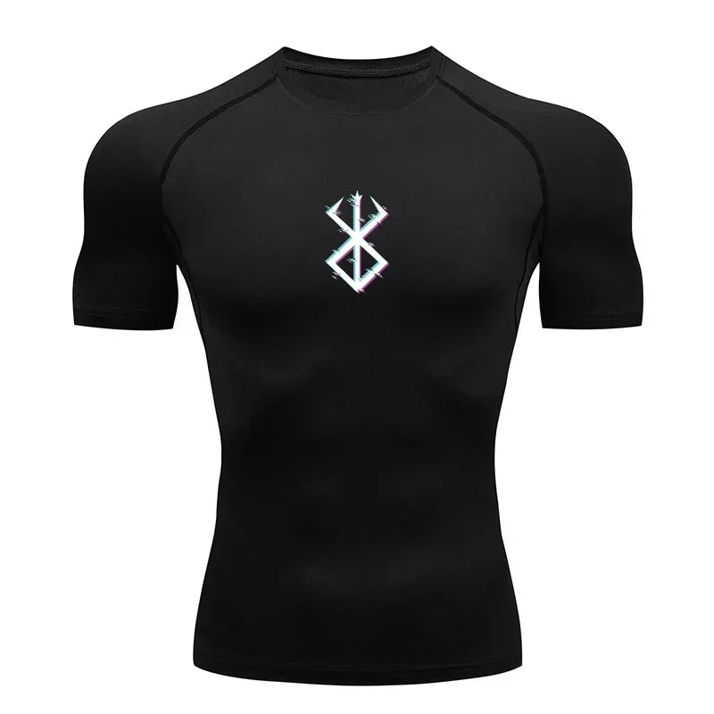 Men's Print Compression Shirts - BERSERK