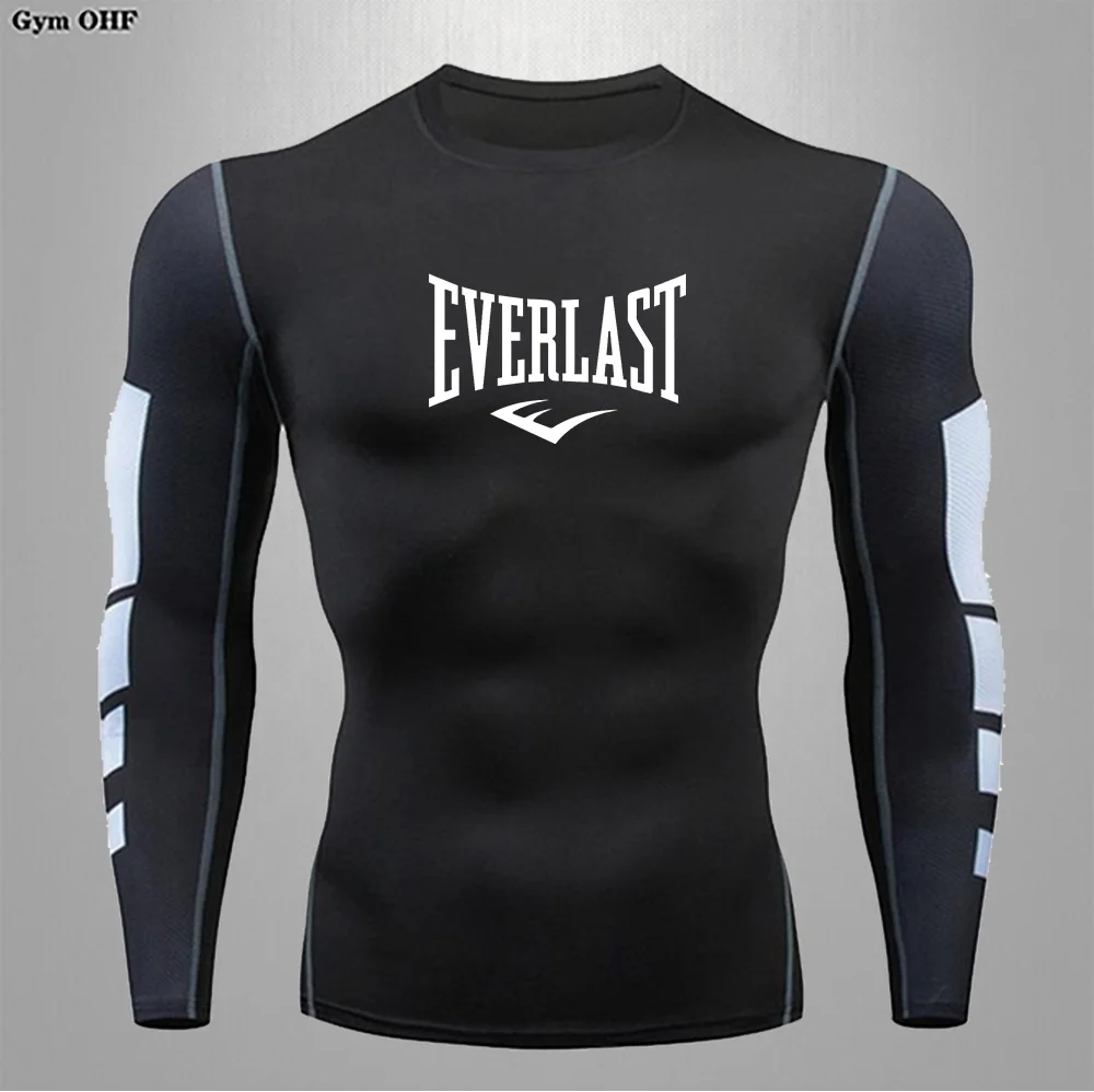 Men's Fit T-shirt Athletic Compression - EVERLAST