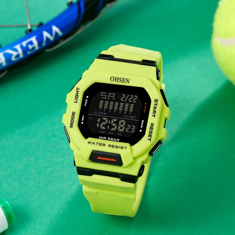 Fashion Male Digital Watches - OHSENl