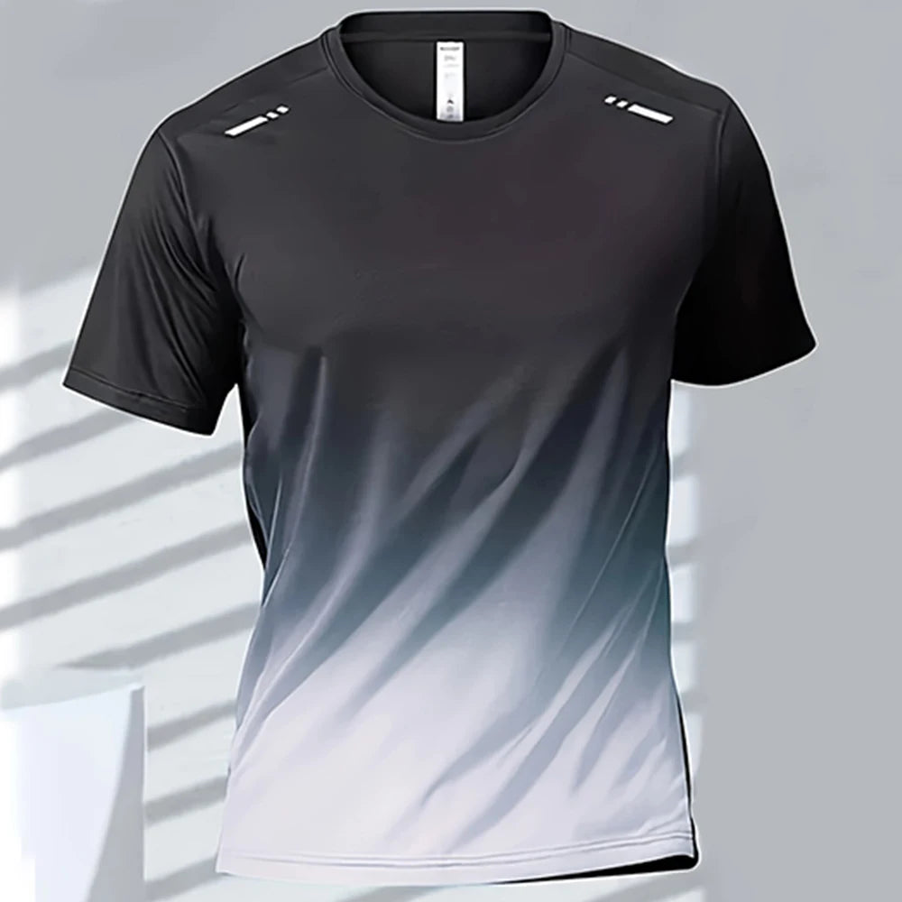 T-shirt Quick-drying Gradient Short Sleeve Tees