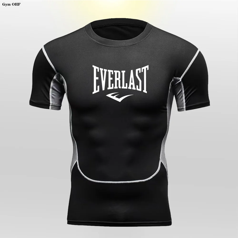 Men's Fit T-shirt Athletic Compression - EVERLAST