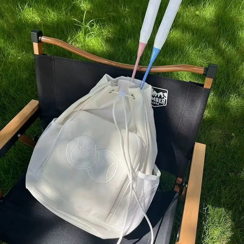 Tennis Bag Backpack Portable Large Capacity Tennis Racket