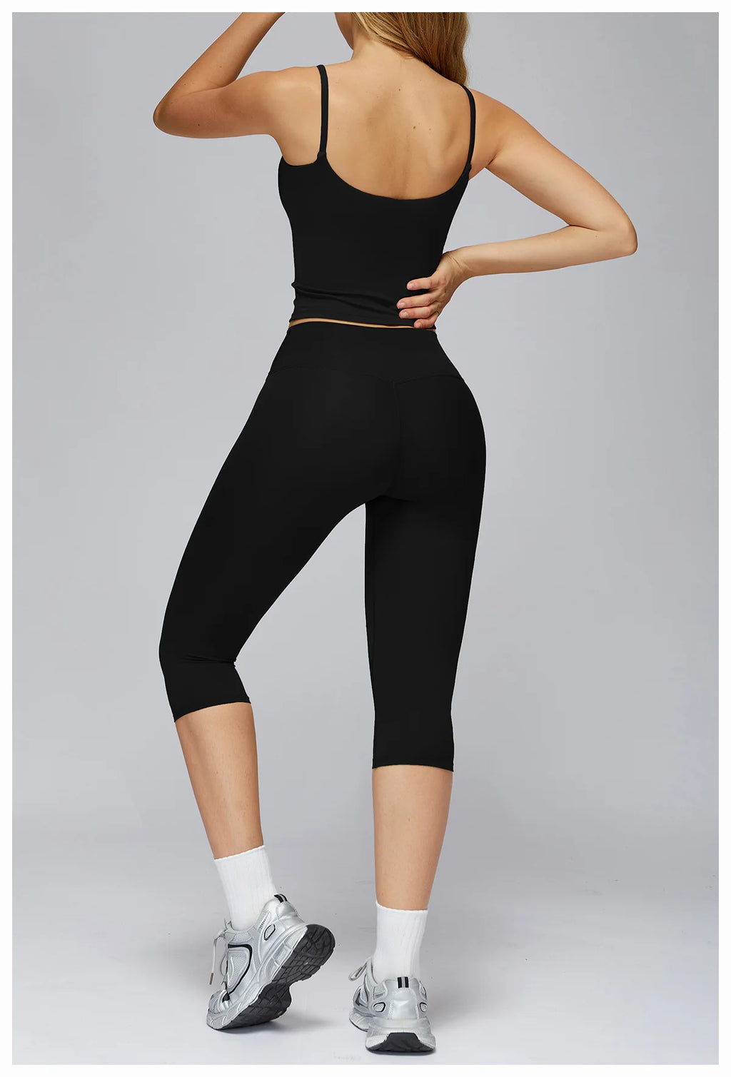 Set Women Tracksuit Workout Set Gym Clothing Fitness Long