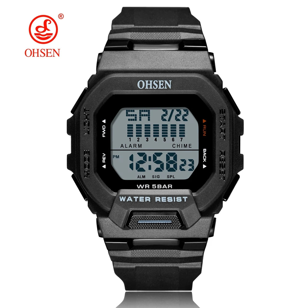 Fashion Male Digital Watches - OHSENl