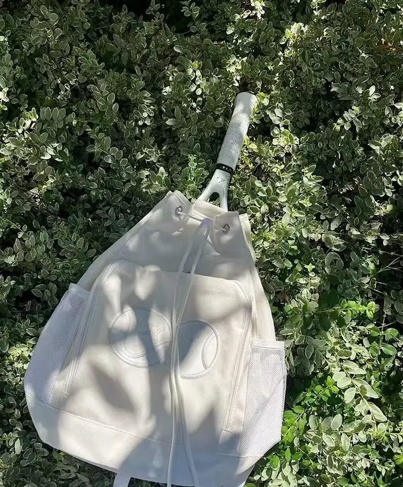 Tennis Bag Backpack Portable Large Capacity Tennis Racket