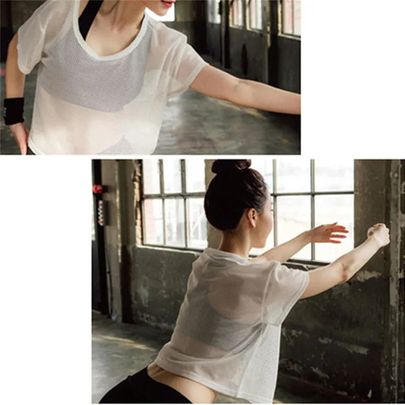 Women's Shirt Short Sleeve T-Shirt Quick Dry - TATTING