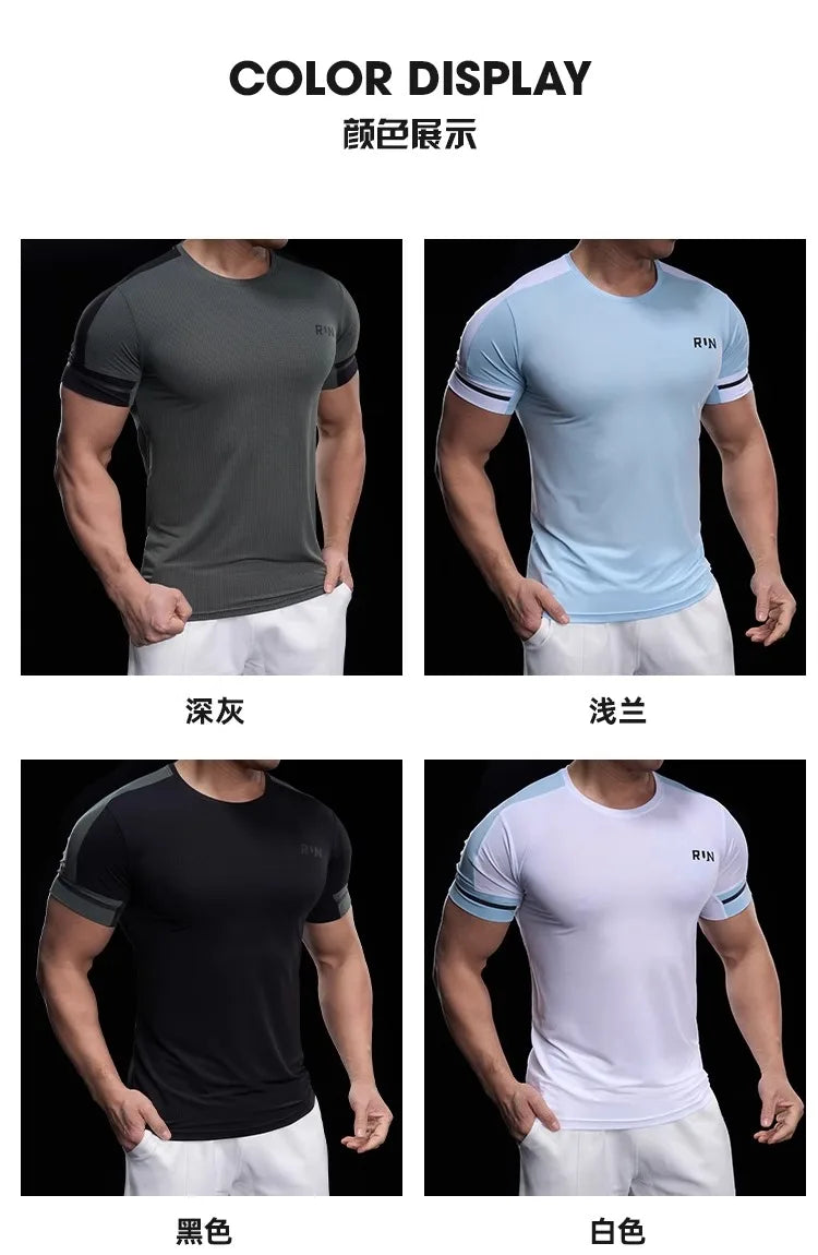 2Spring Summer Men's T-shirt Men