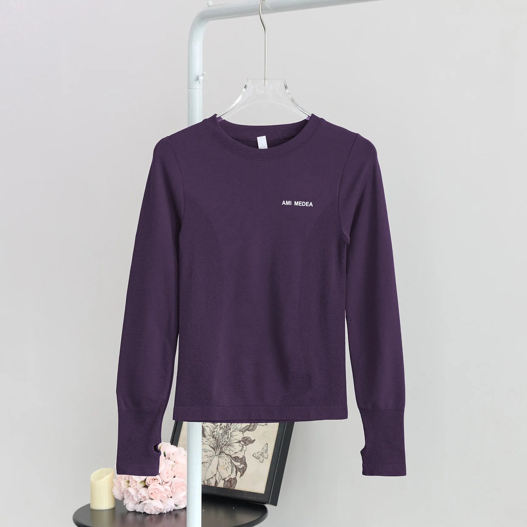 Women’s Quick-drying long-sleeved gym shirt - KNIT