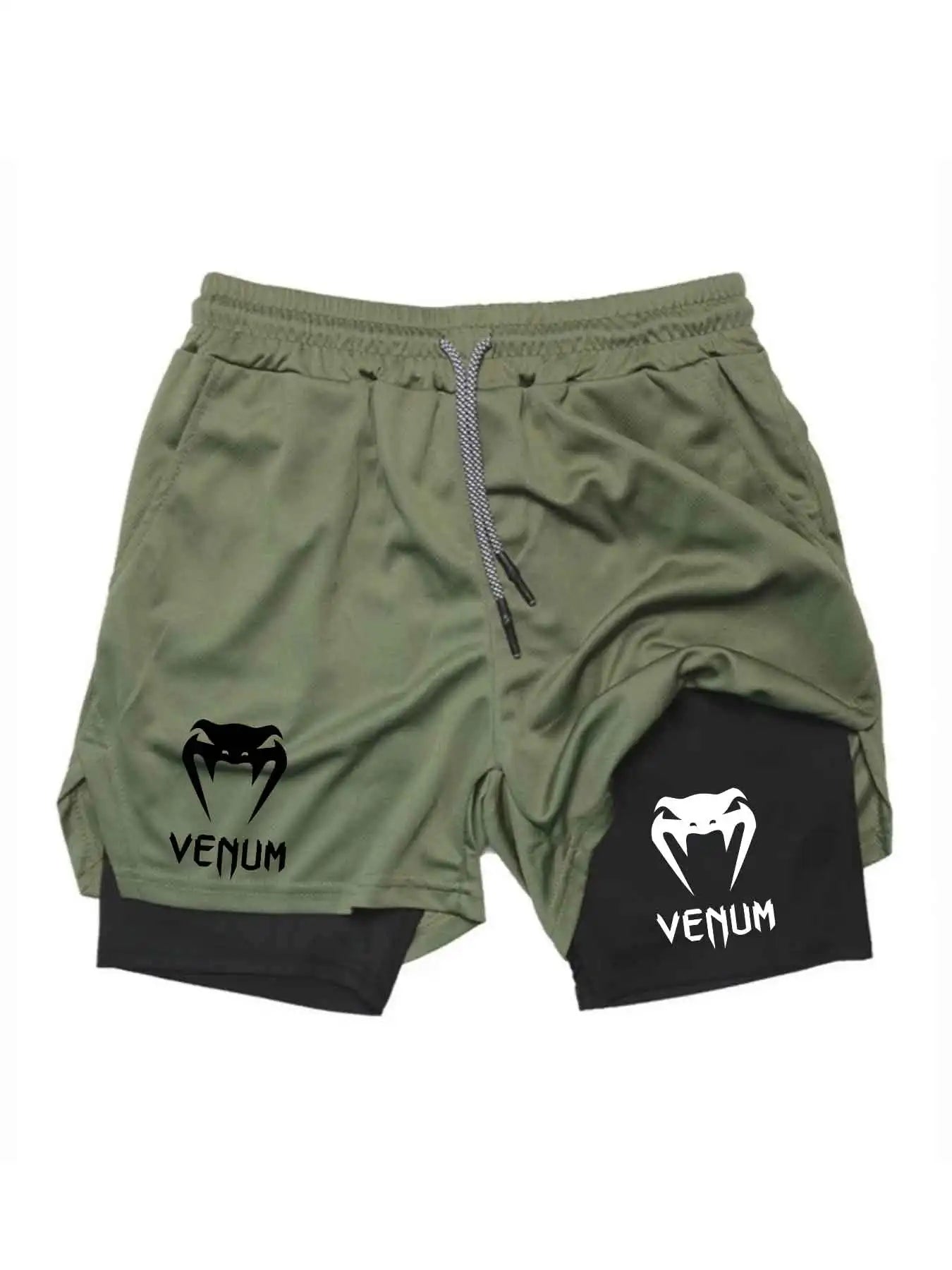Sports Shorts 2-in-1 Gym Running Casual - VENUM