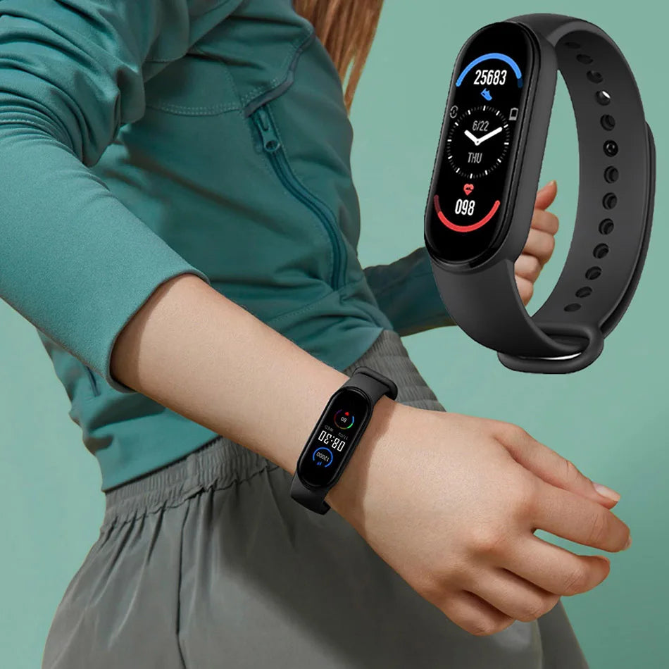 M6 unissex Smart Bracelet Sports Band Multi-function