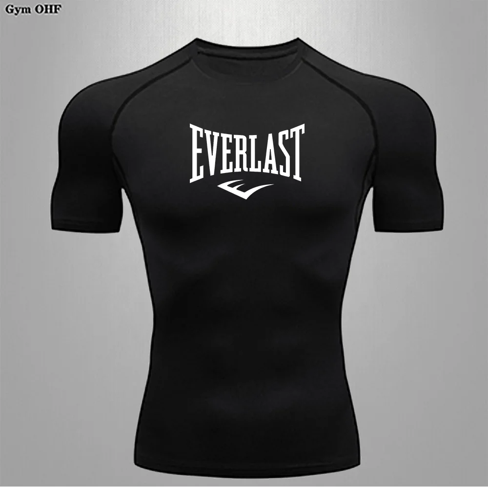 Men's Fit T-shirt Athletic Compression - EVERLAST