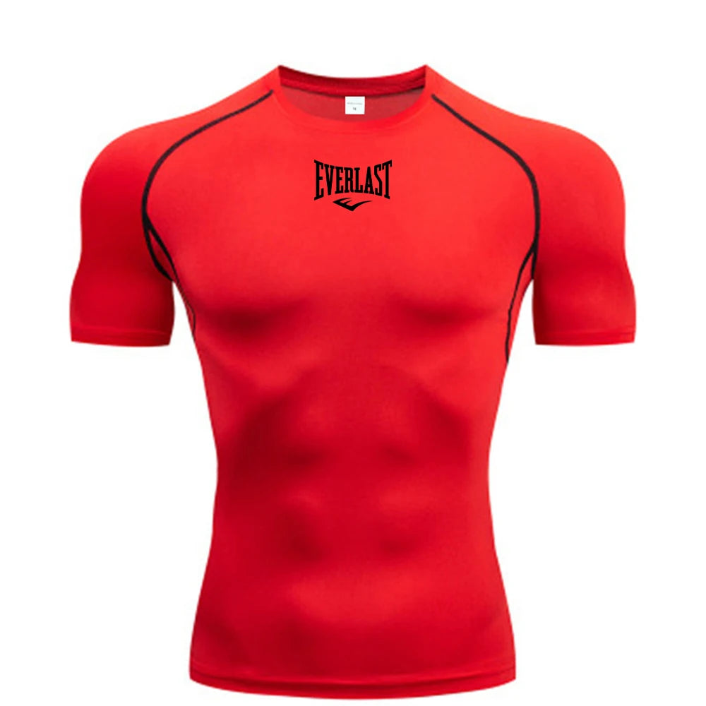 Men's Compression Short Sleeve T-Shirt - EVERLAST