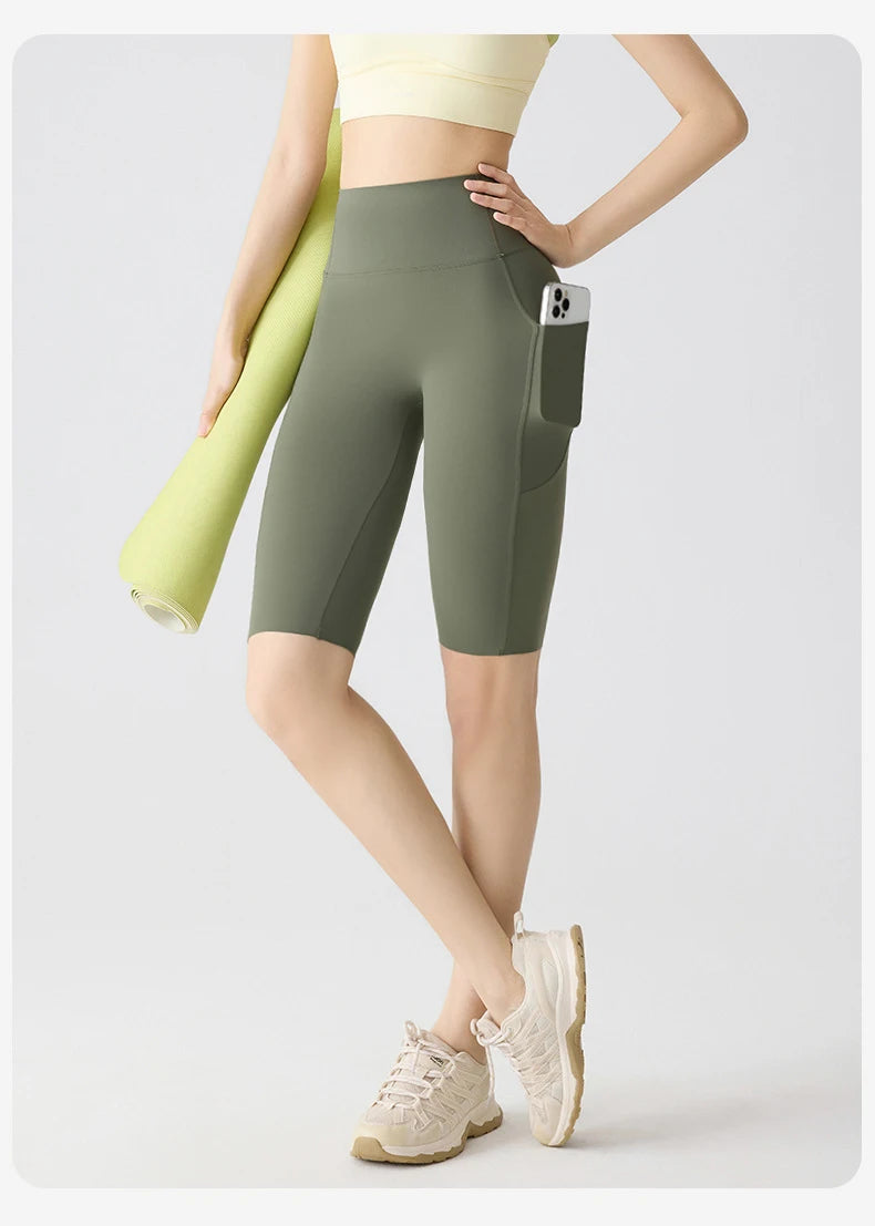 Women's Slim High Waist Shorts
- BIVIGAOS
