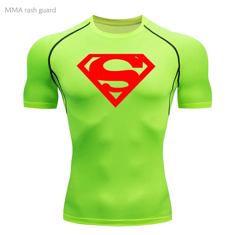 Compression Shirt Men's T-Shirt - SUPER MAN