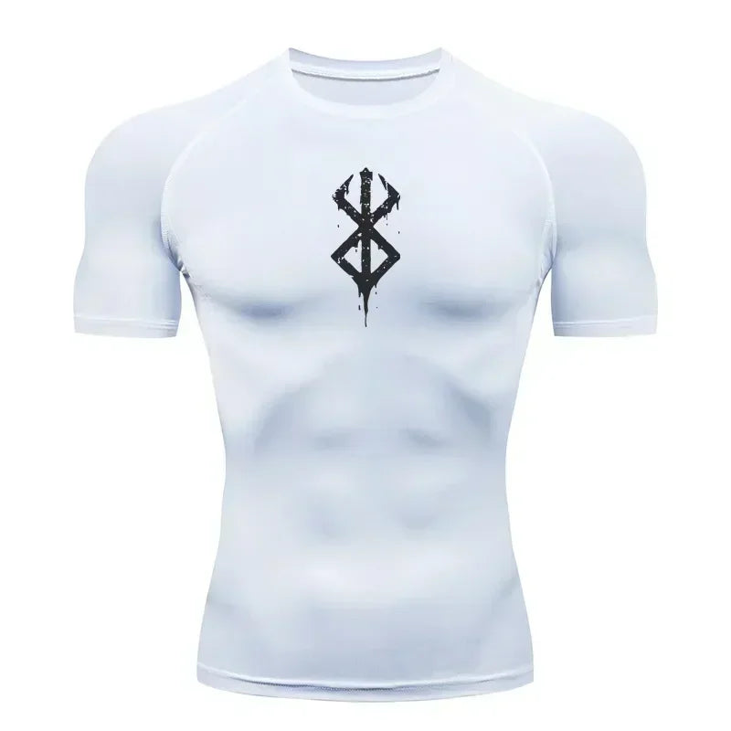 Men's Print Compression Shirts - BERSERK