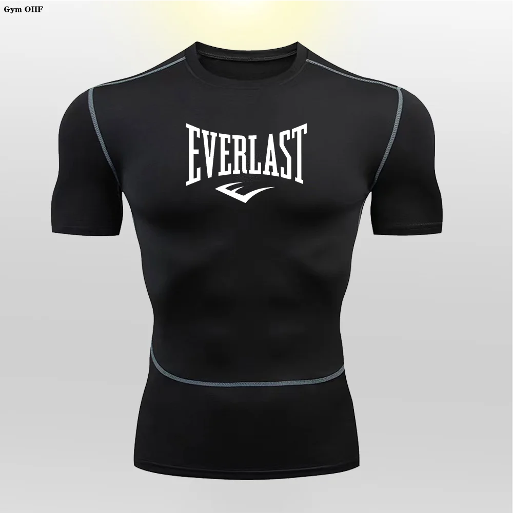 Men's Fit T-shirt Athletic Compression - EVERLAST