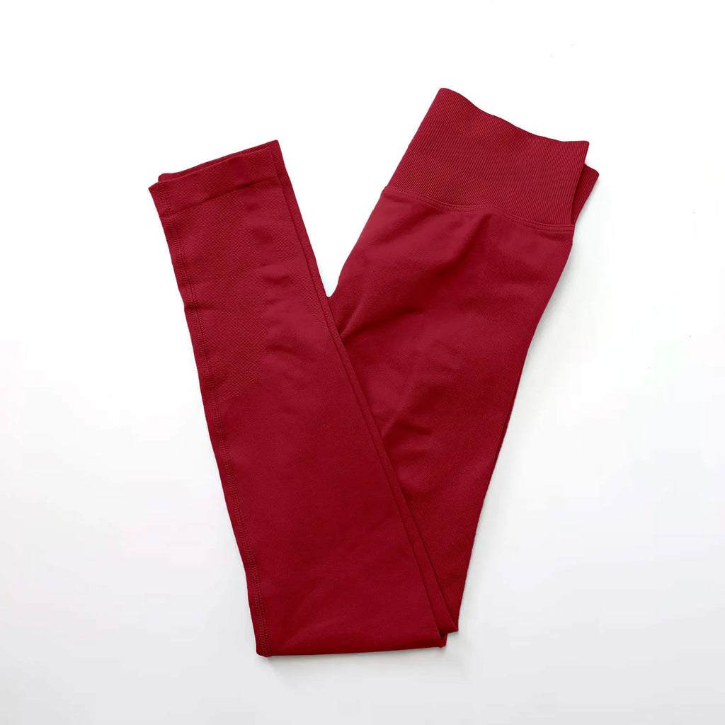 Seamless Sports Pants Low Ribbed - NCLAGEN