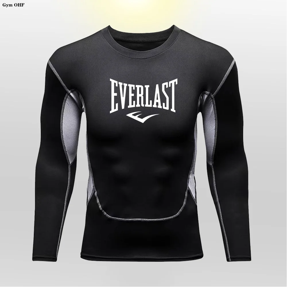 Men's Fit T-shirt Athletic Compression - EVERLAST