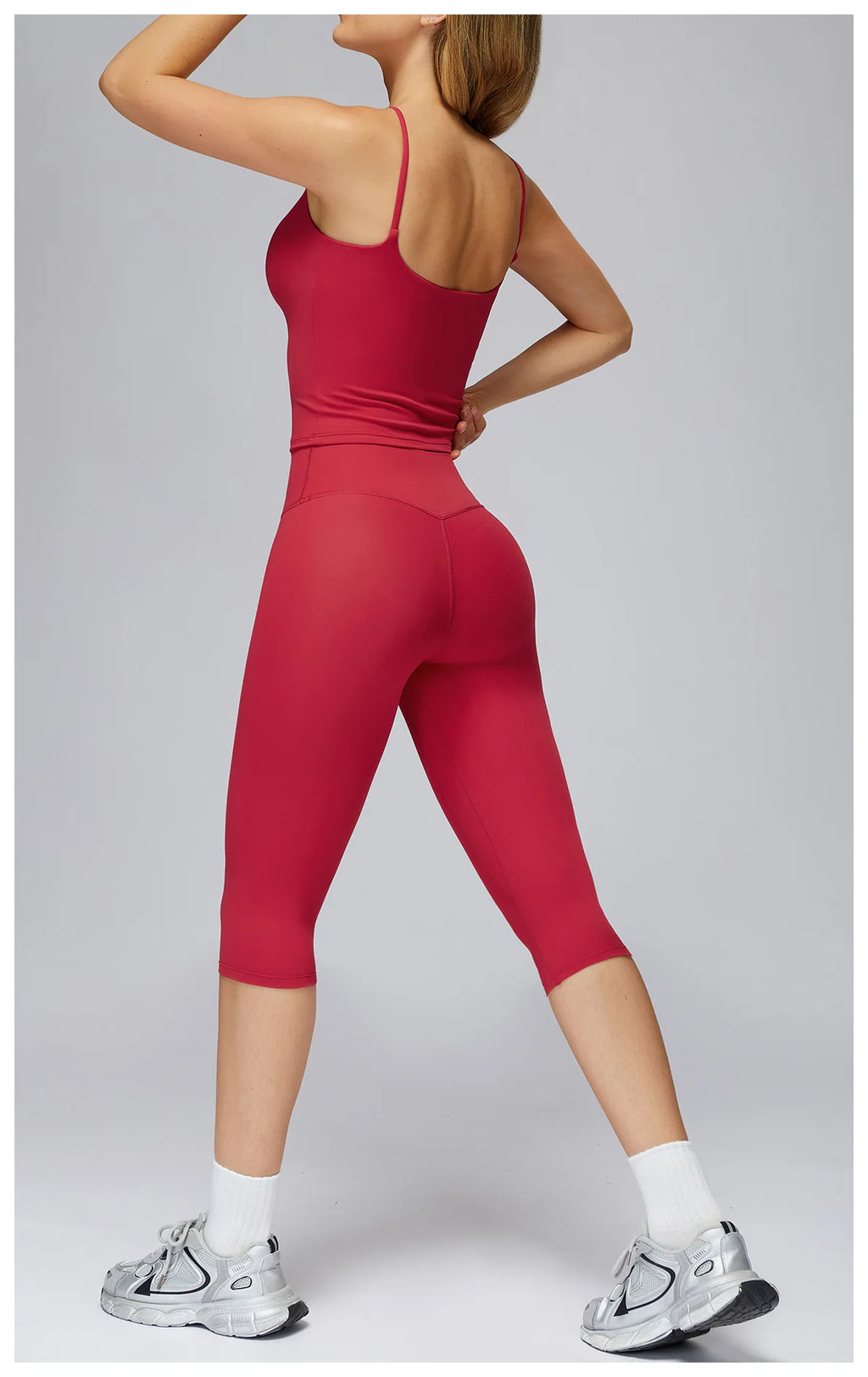 Set Women Tracksuit Workout Set Gym Clothing Fitness Long
