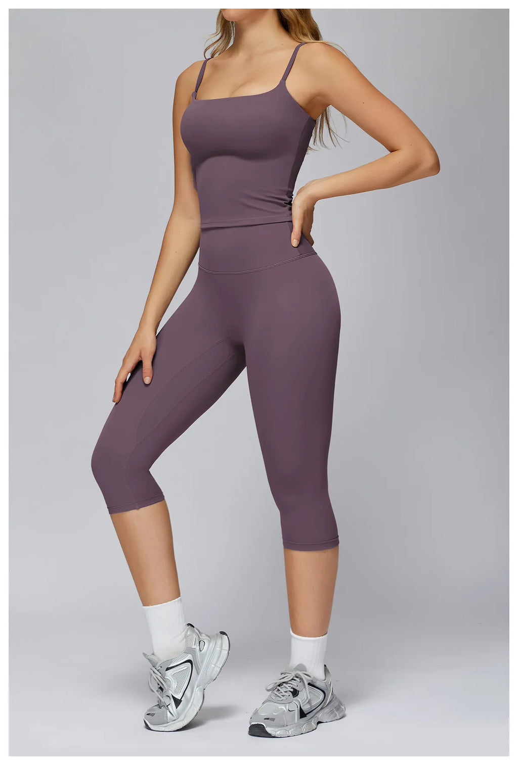 Set Women Tracksuit Workout Set Gym Clothing Fitness Long