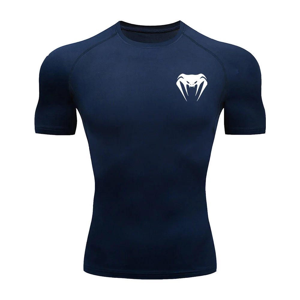 Compression T-Shirt Men Bodybuilding - VENUM