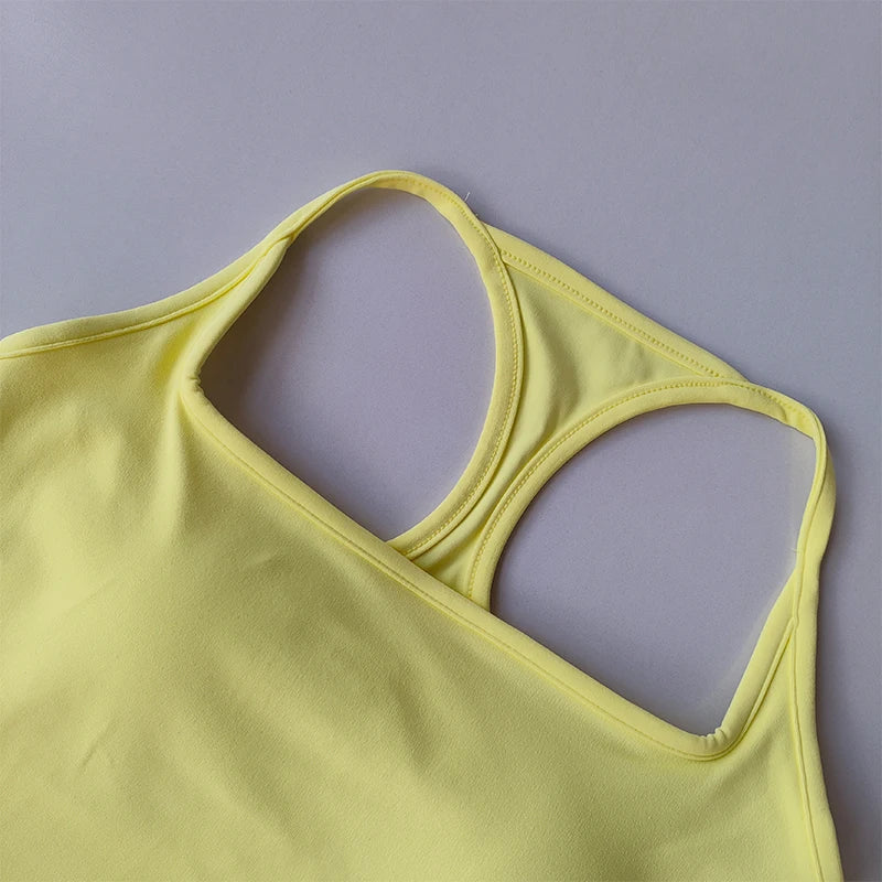 Fitness Vest with Chest Pad Summer