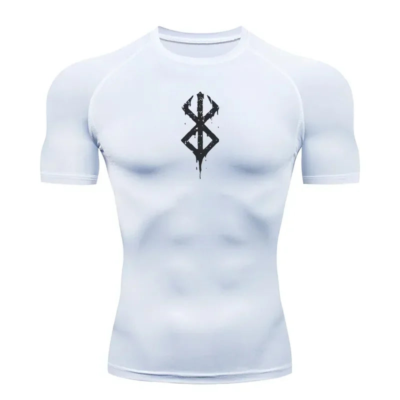 Men's Print Compression Shirts - BERSERK
