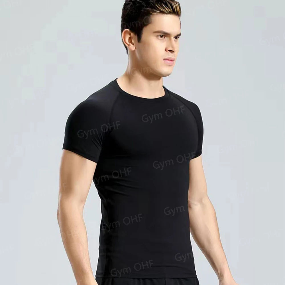 Men's Fit T-shirt Athletic Compression - EVERLAST