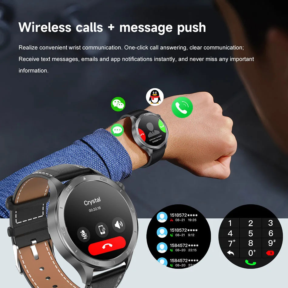OPPO New Watch X2 Bluetooth Call Smart Watch Men GPS Sports Fitness Heart Rate AI Voice Assistant Smartwatches Android IOS
