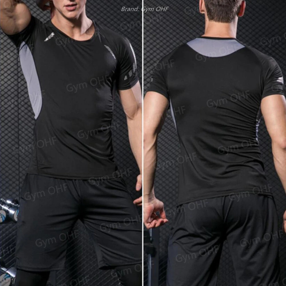 Men's Fit T-shirt Athletic Compression - EVERLAST