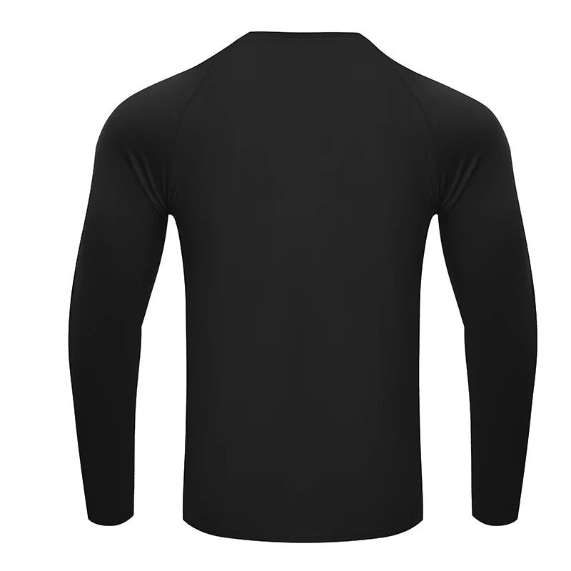 Long Sleeve T Shirt Men Compression