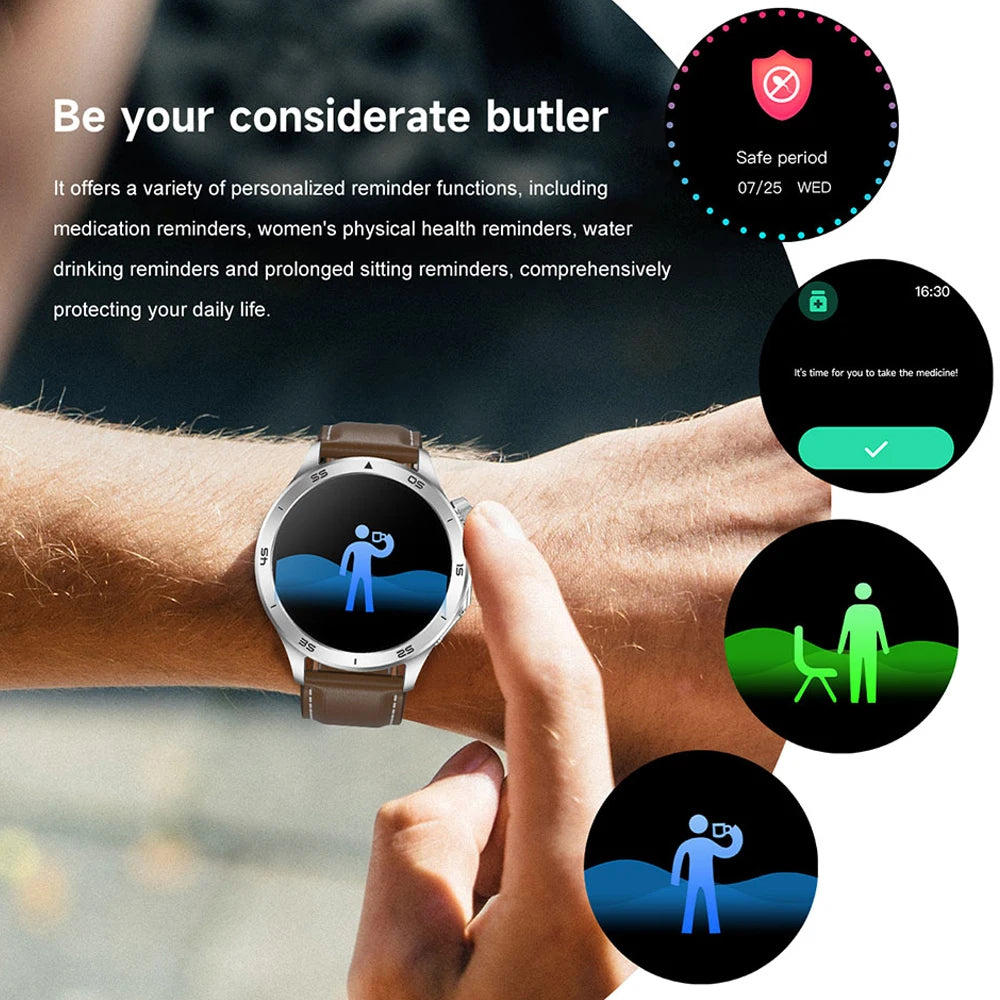 OPPO New Watch X2 Bluetooth Call Smart Watch Men GPS Sports Fitness Heart Rate AI Voice Assistant Smartwatches Android IOS