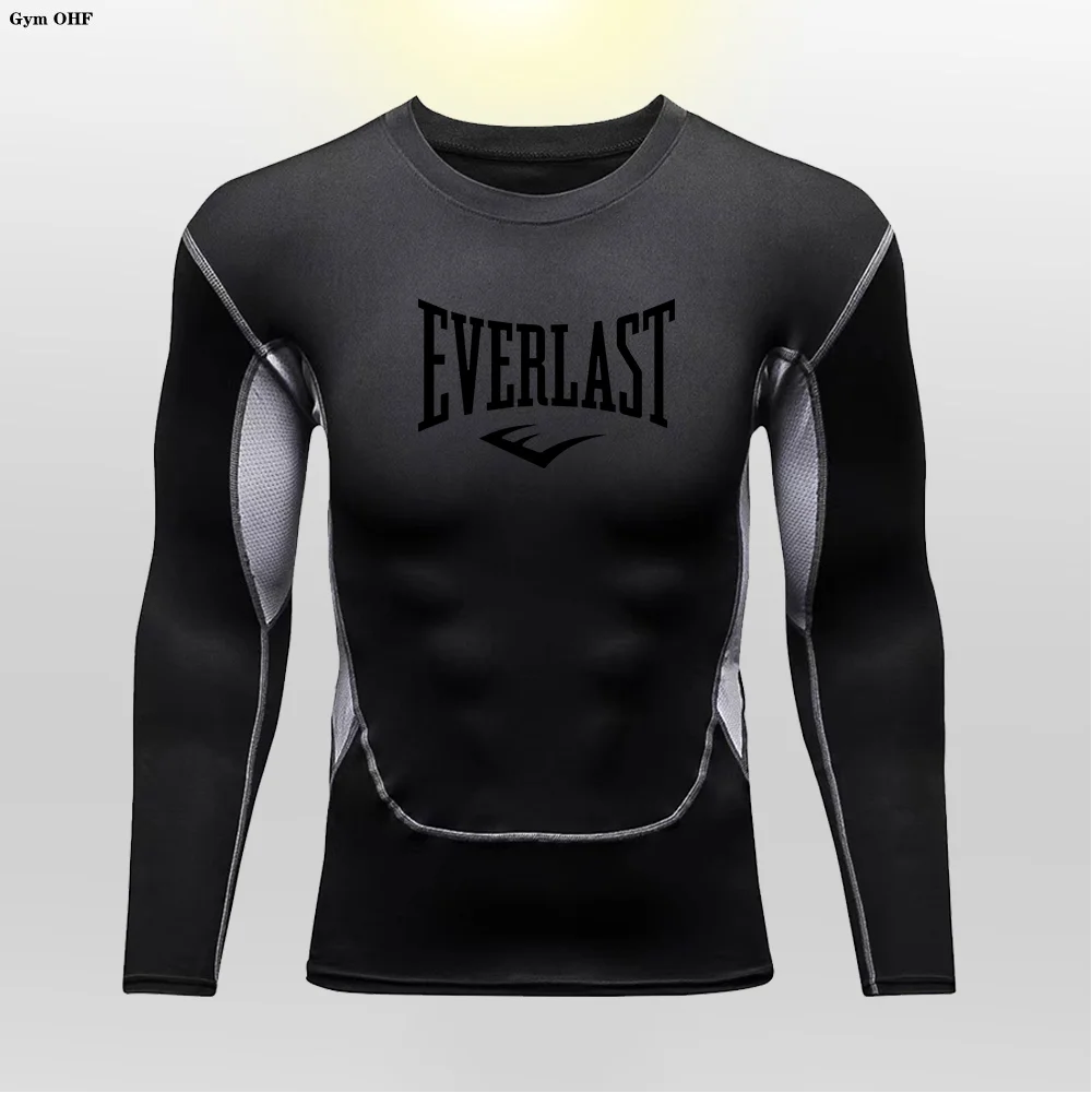 Men's Fit T-shirt Athletic Compression - EVERLAST