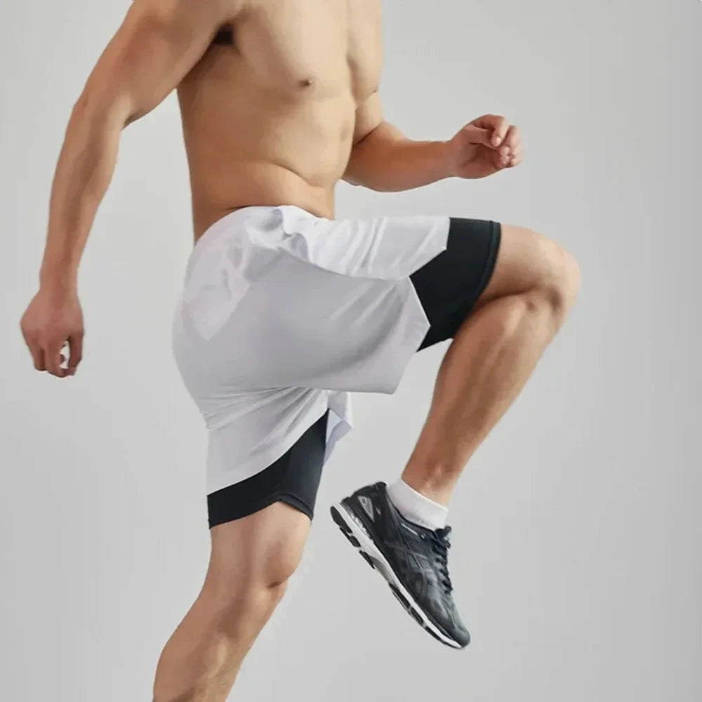 2-in-1 Sports Shorts Breathable Casual Quick-drying - FILA