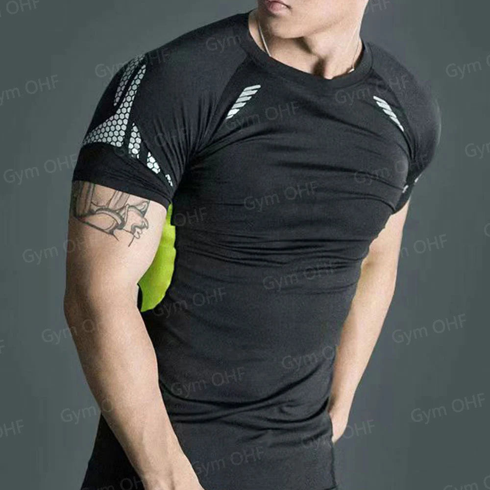 Men's Fit T-shirt Athletic Compression - EVERLAST