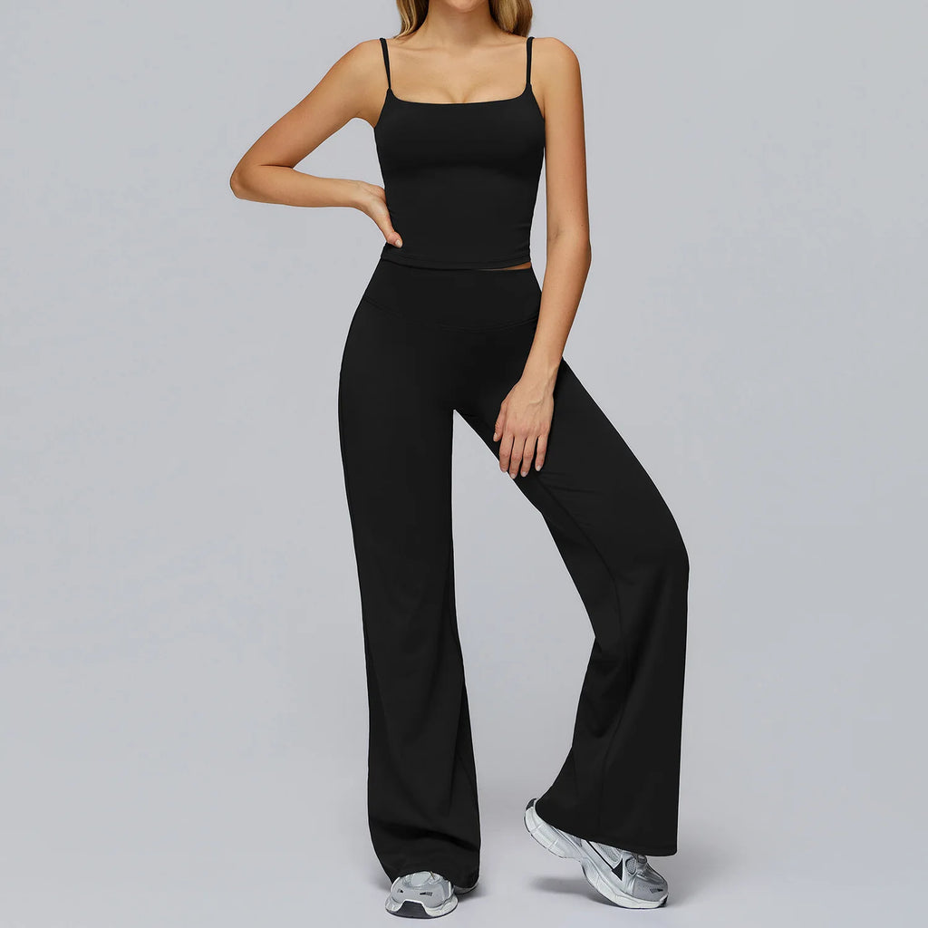 Set Women Tracksuit Workout Set Gym Clothing Fitness Long