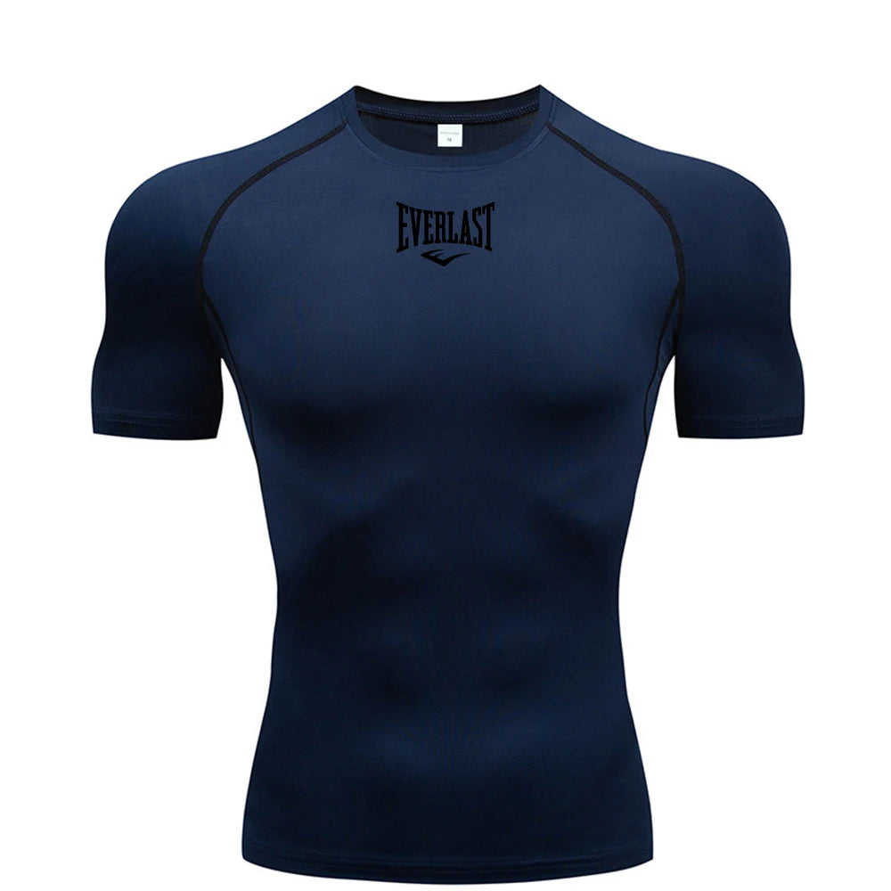Men's Compression Short Sleeve T-Shirt - EVERLAST