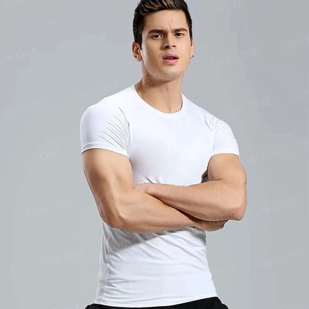 Men's Fit T-shirt Athletic Compression - EVERLAST