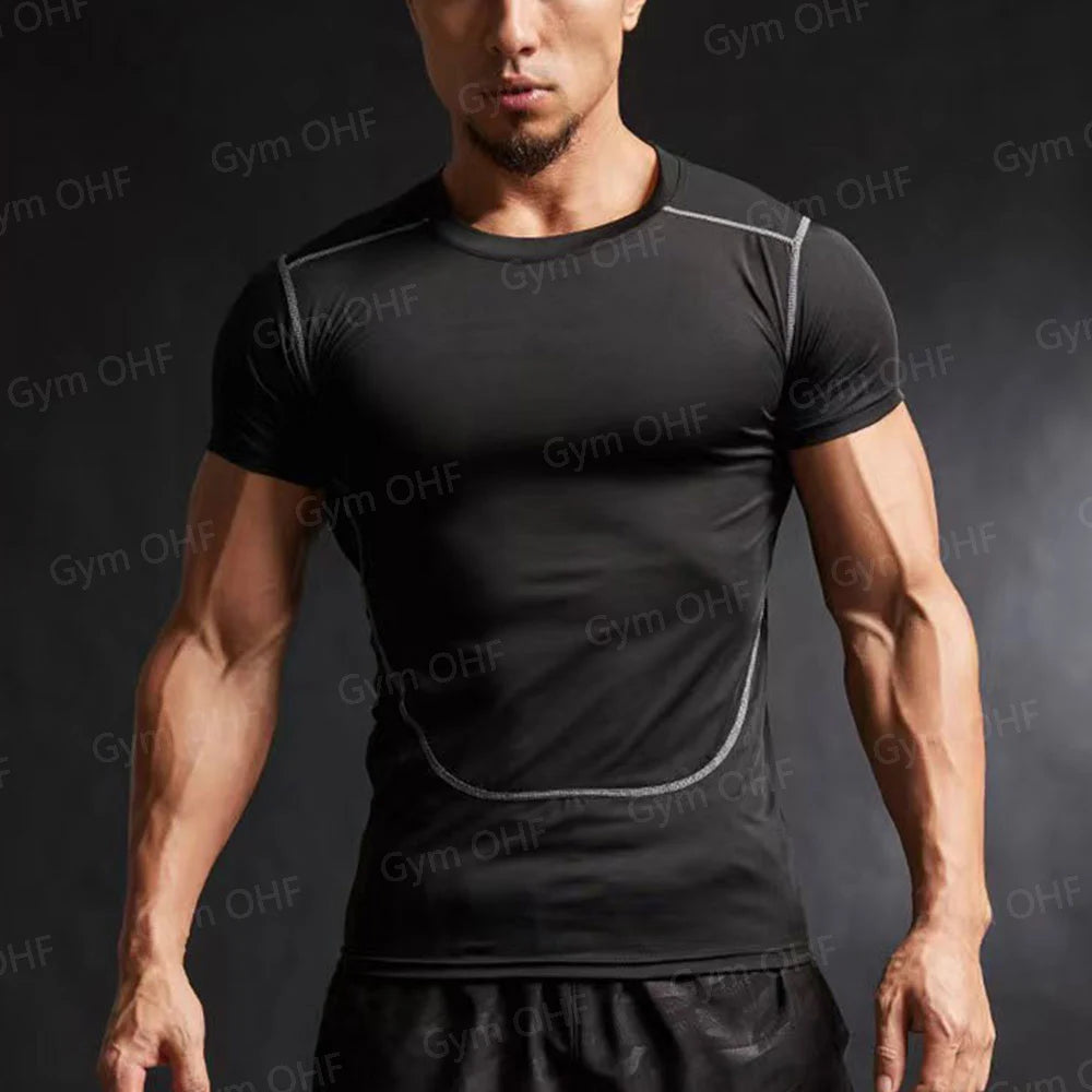 Men's Fit T-shirt Athletic Compression - EVERLAST