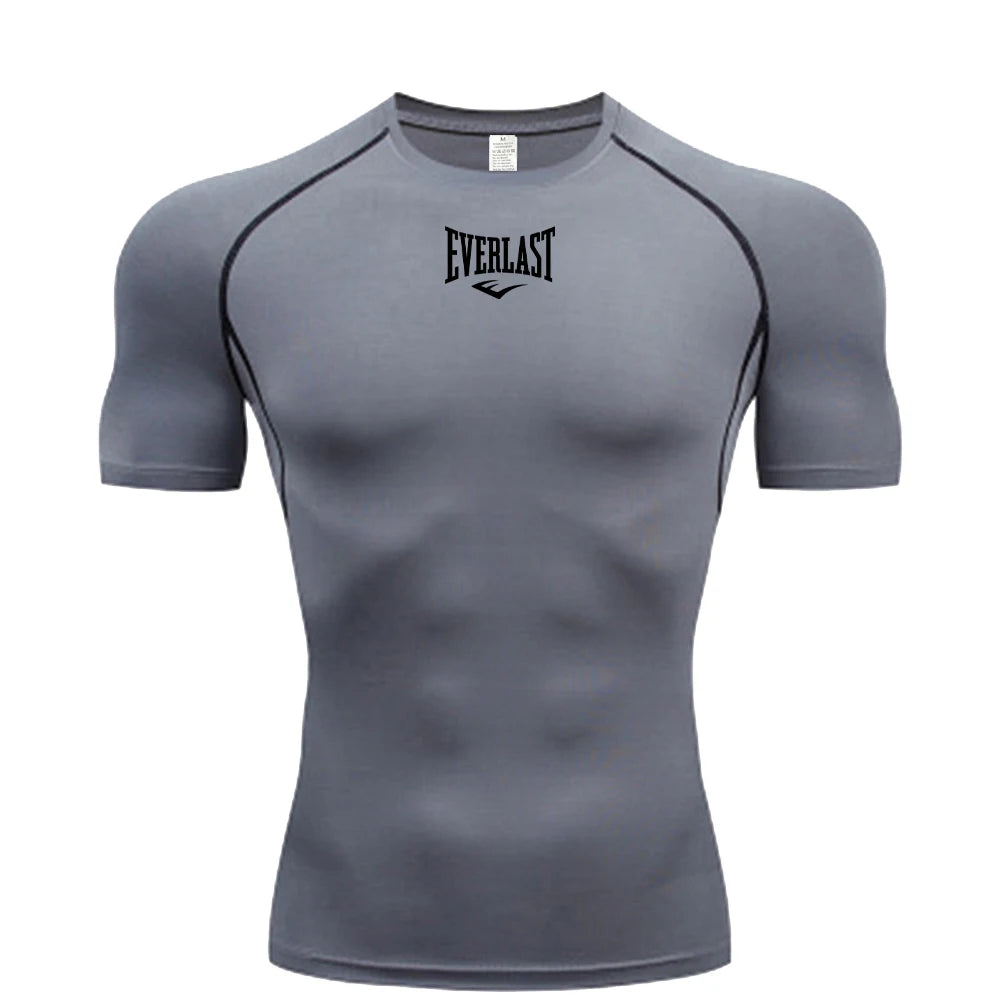 Men's Compression Short Sleeve T-Shirt - EVERLAST