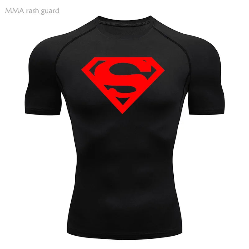 Compression Shirt Men's T-Shirt - SUPER MAN
