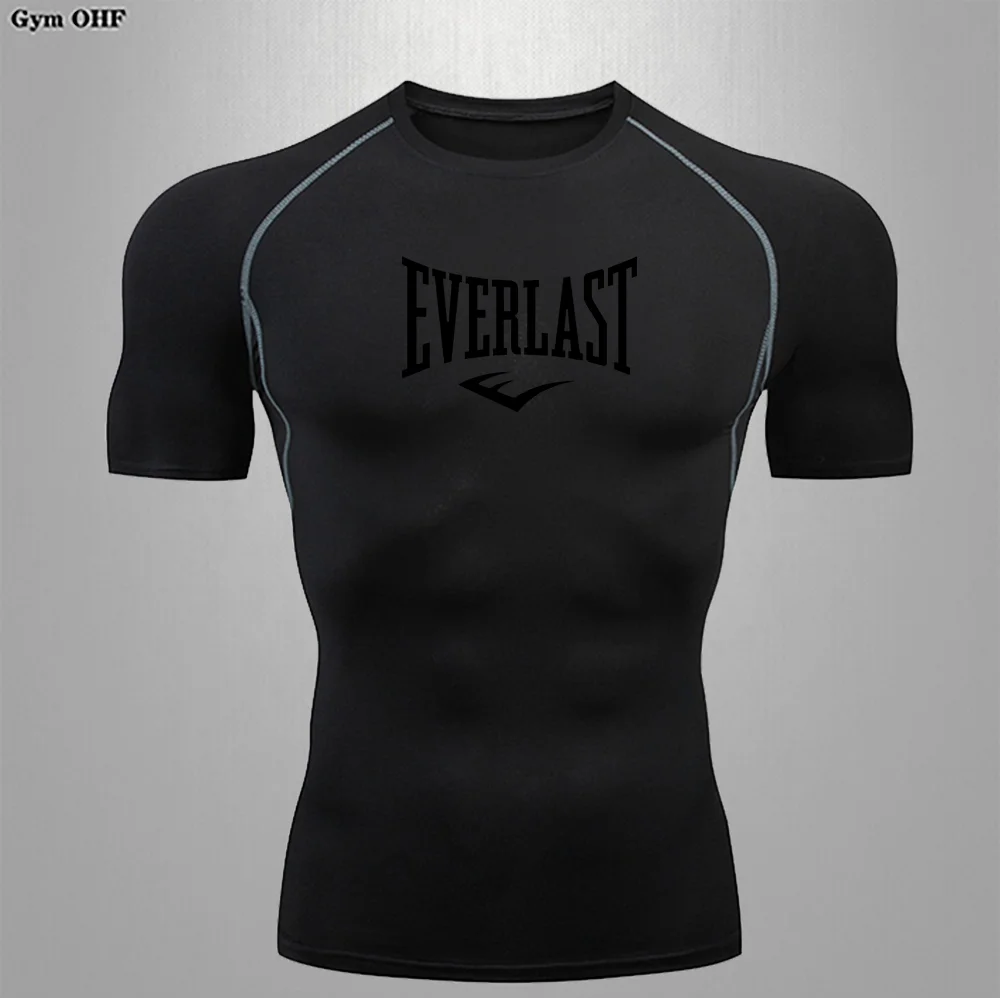 Men's Fit T-shirt Athletic Compression - EVERLAST