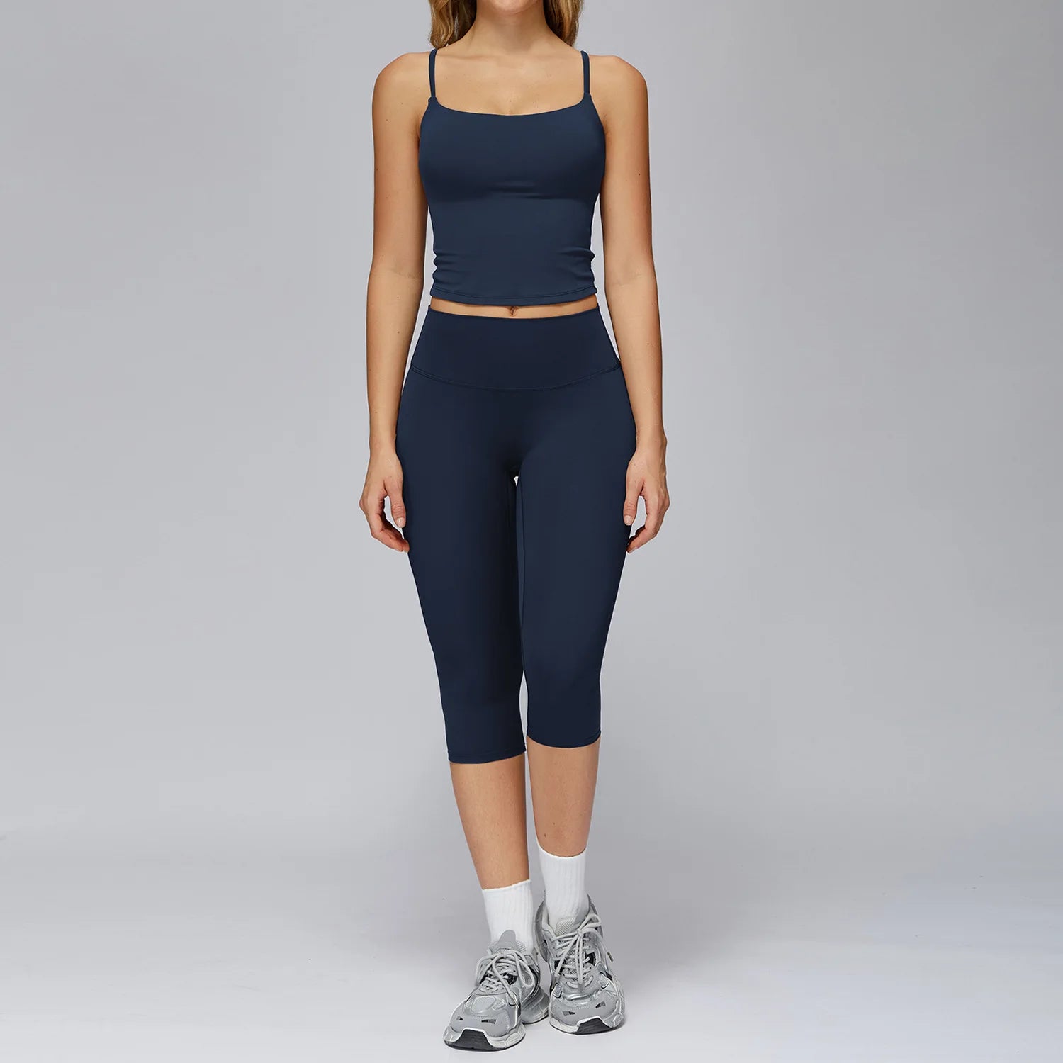Set Women Tracksuit Workout Set Gym Clothing Fitness Long