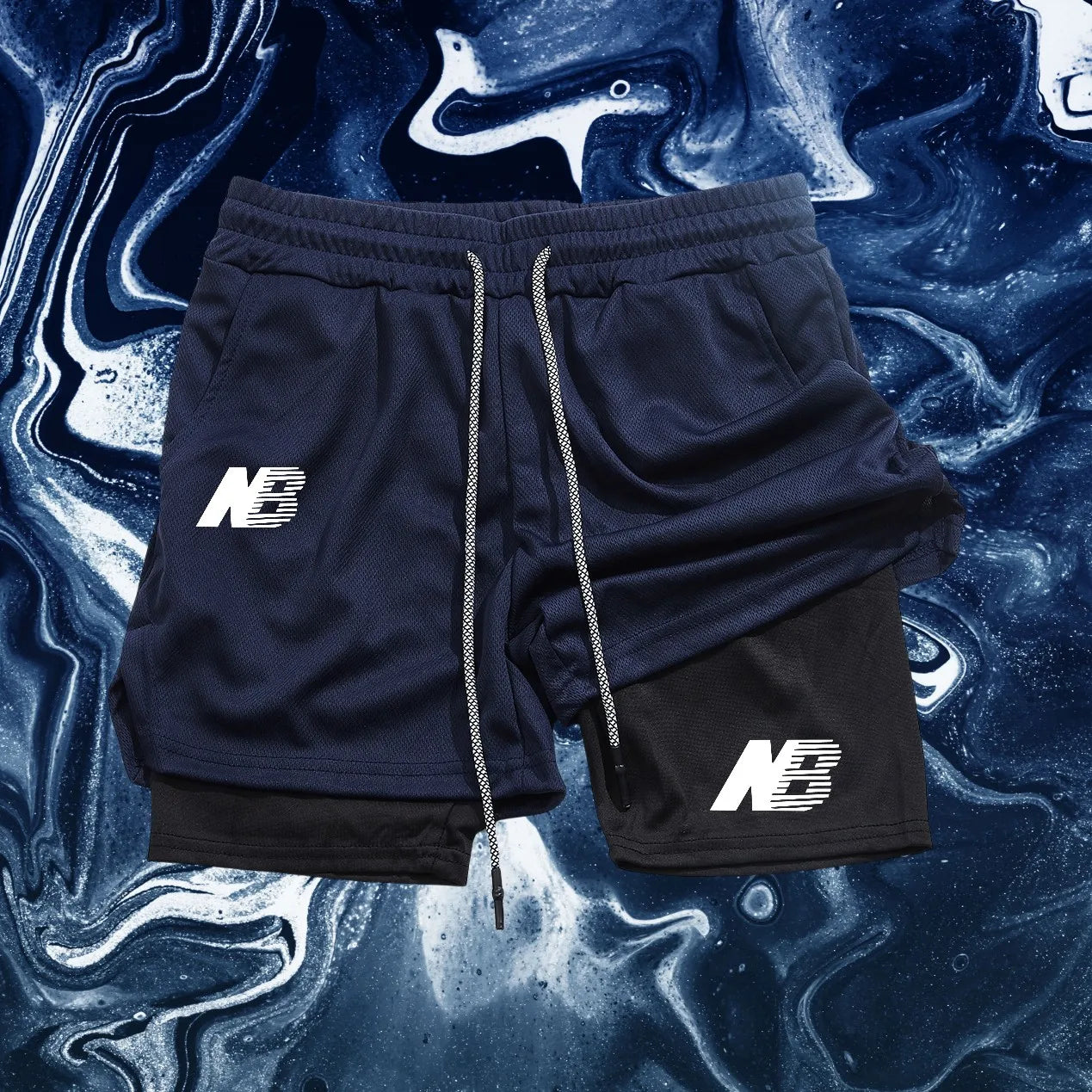 Tight Double Layer 2-in-1 Shorts - NEW BALANCE