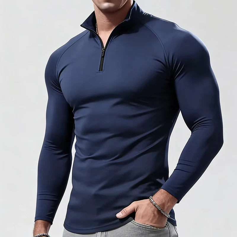 Long Sleeve T Shirt Men Compression