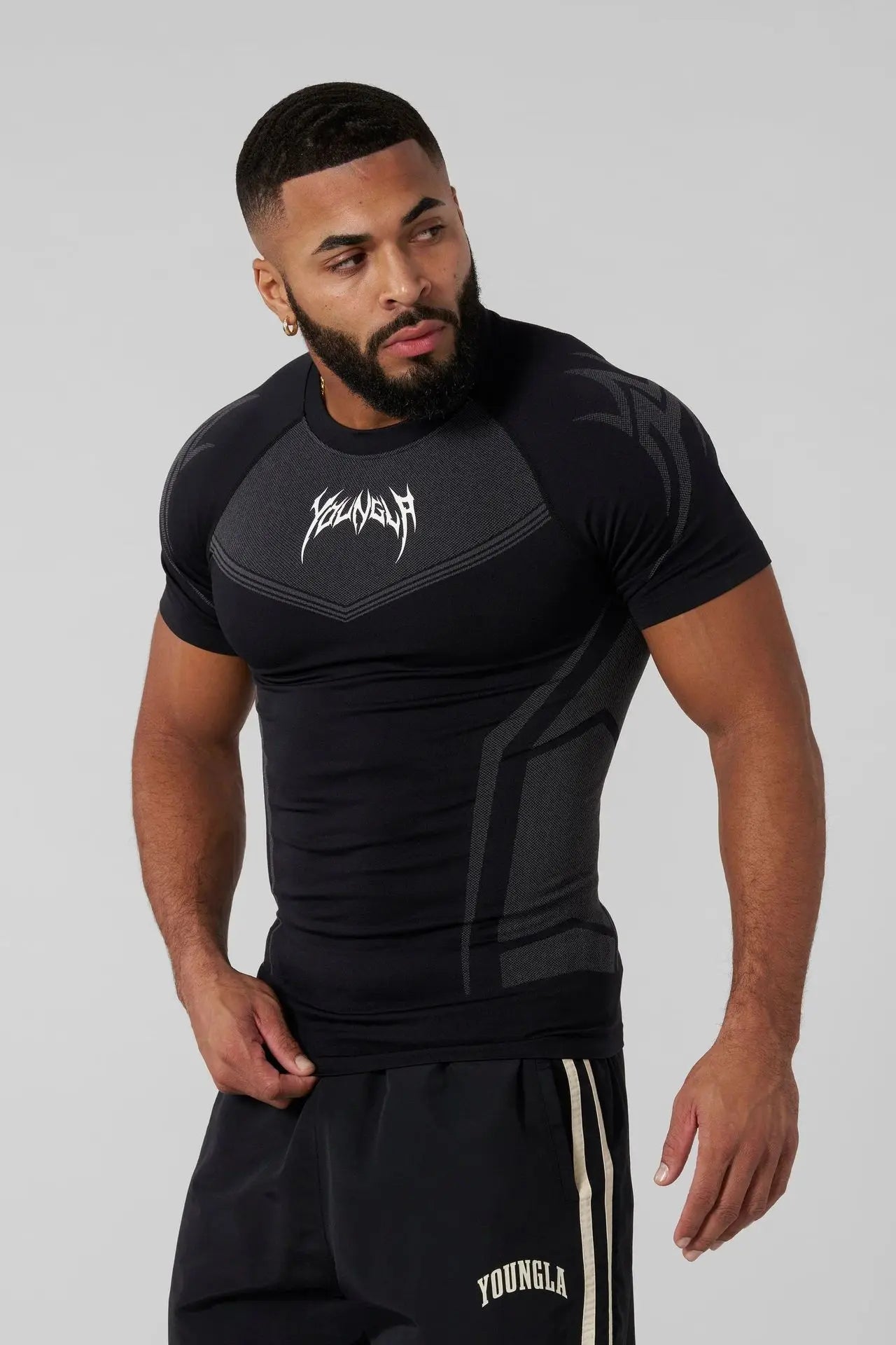 Men's Compression T-Shirt - YOUNGLA