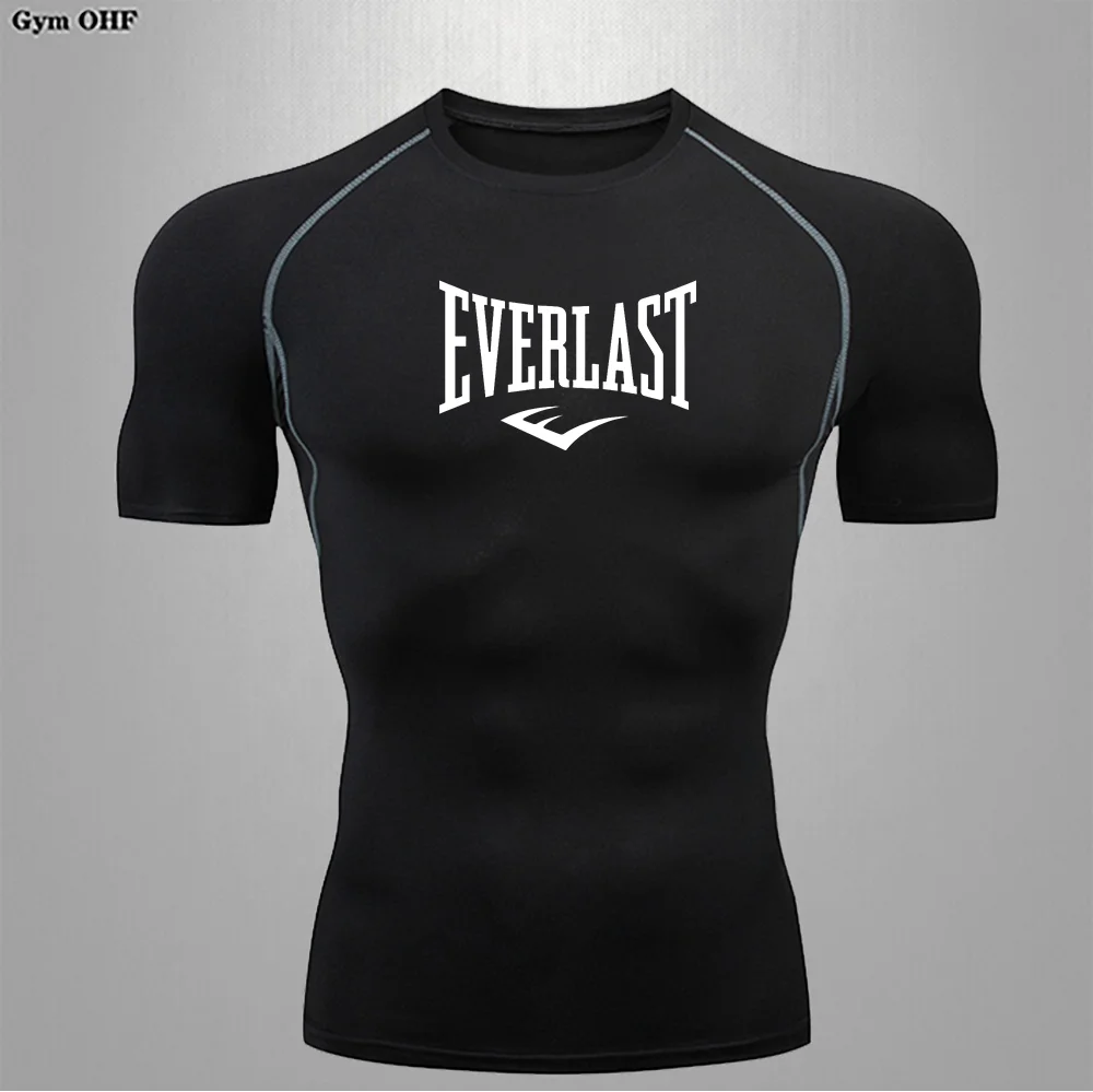 Men's Fit T-shirt Athletic Compression - EVERLAST