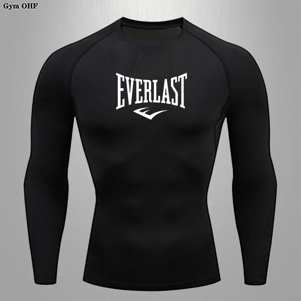 Men's Fit T-shirt Athletic Compression - EVERLAST
